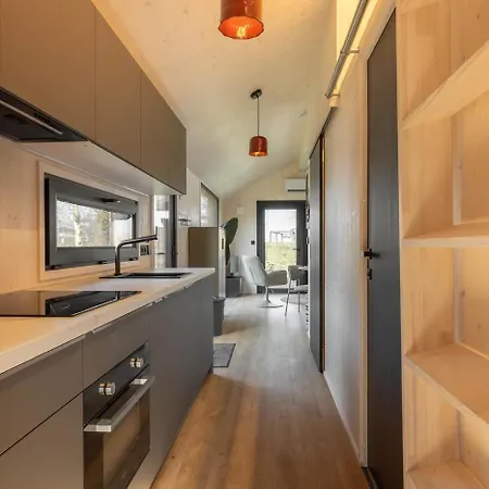 펜션 Tiny House With Air Conditioning In - Tuin Keet - 17
